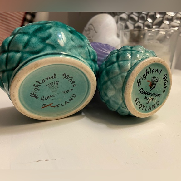 Highland Ware cream & sugar - Picture 2 of 4